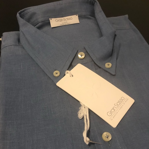 Gran Sasso Wool Button Up - Picture 1 of 5